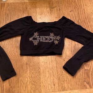 Cheer practice wear top